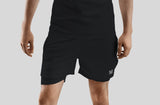 Unisex Black Summer Shorts